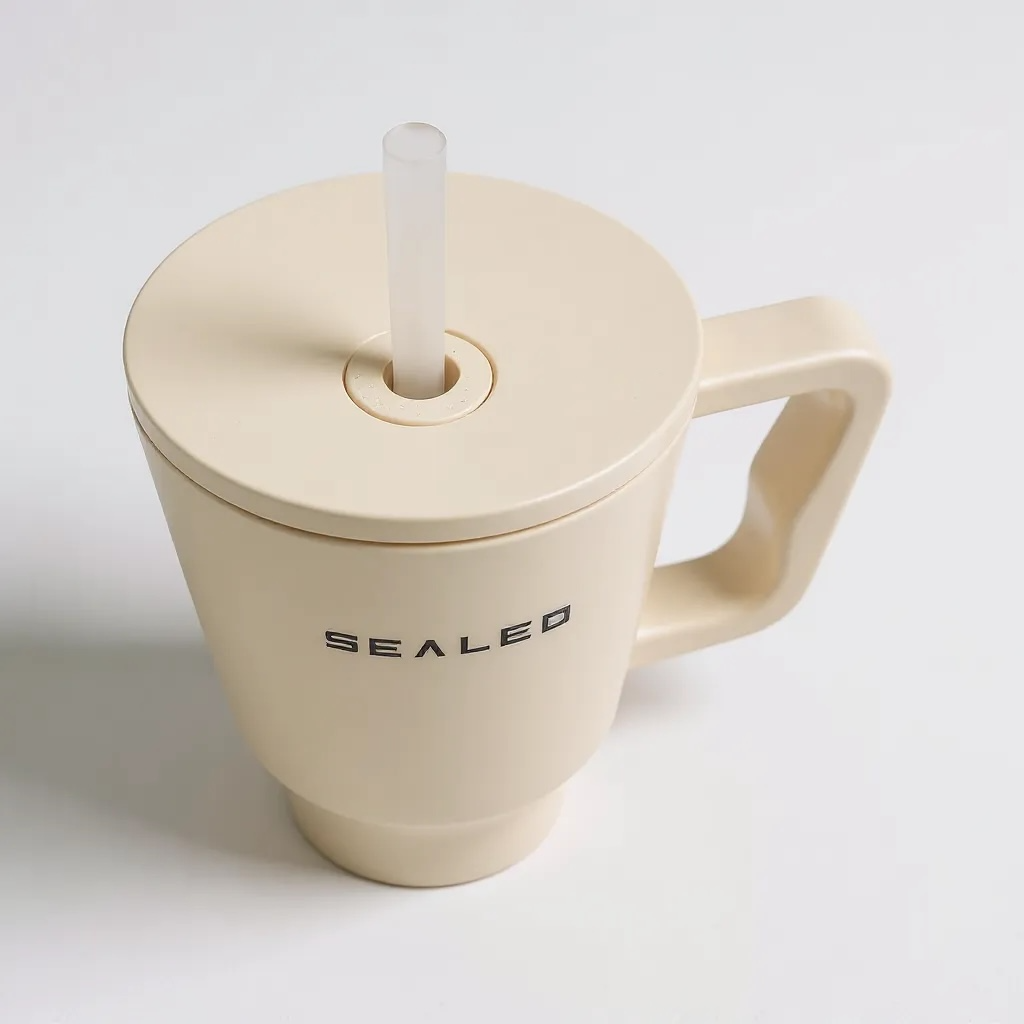 Sealed Modern Tumbler White 1200 ML 40 OZ كوب سيلد العصري ابيض