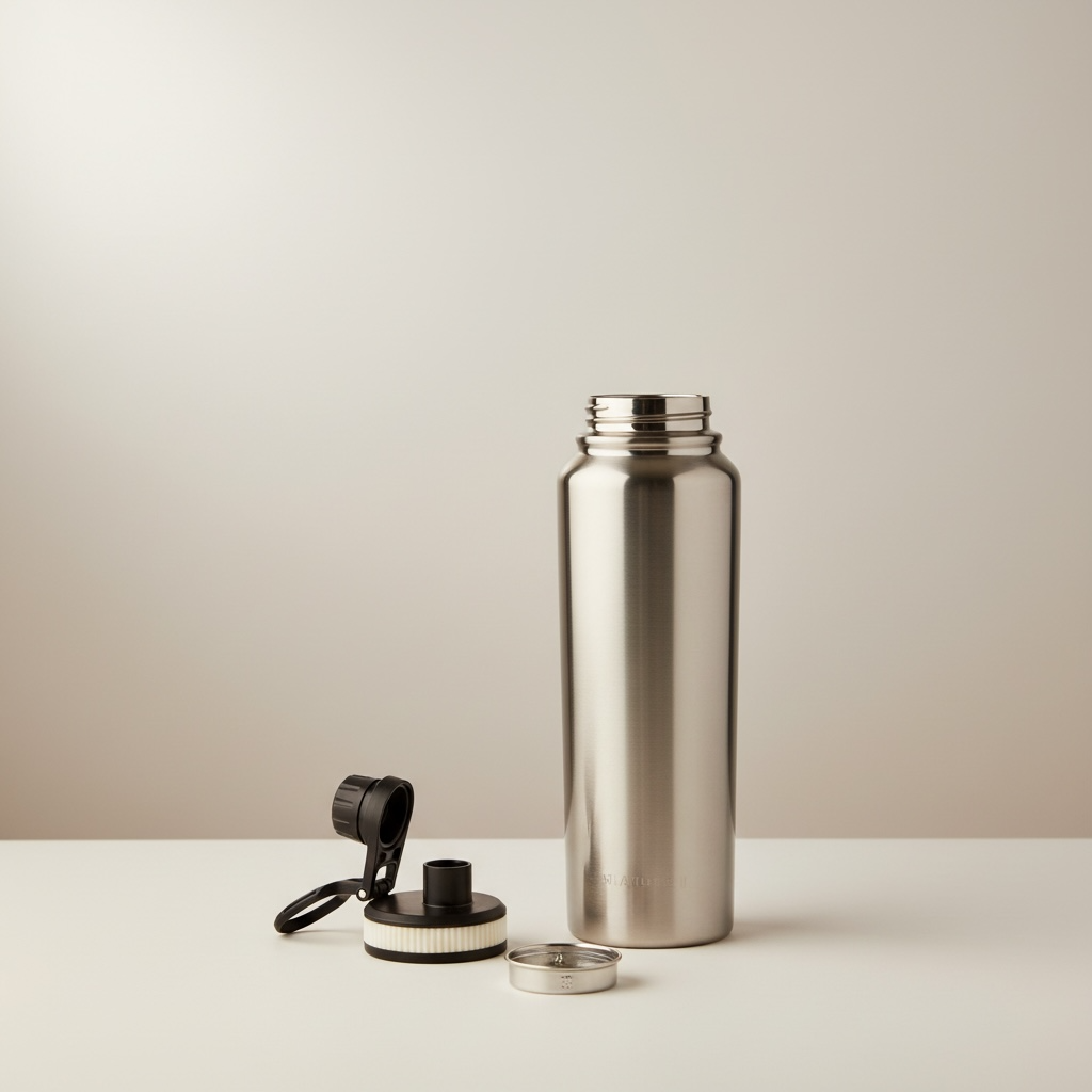 Sealed Gym Bottle Stainless 1000 ML مطرة سيلد الرياضية ستيلس