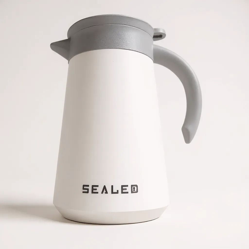 Sealed Thermos White800 ML ثيرموس سيلد ابيض