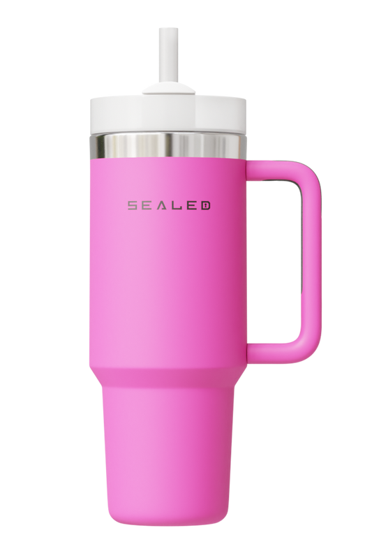 Sealed Tumbler 900 ML Pink كوب سيلد 900 مل فوشي