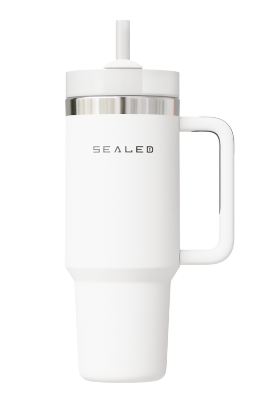 Sealed Tumbler 900 ML White كوب سيلد 900 مل ابيض