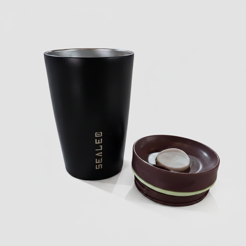 Sealed Click Coffee Cup 400ML  كوب سيلد كليك للسخن  400مل