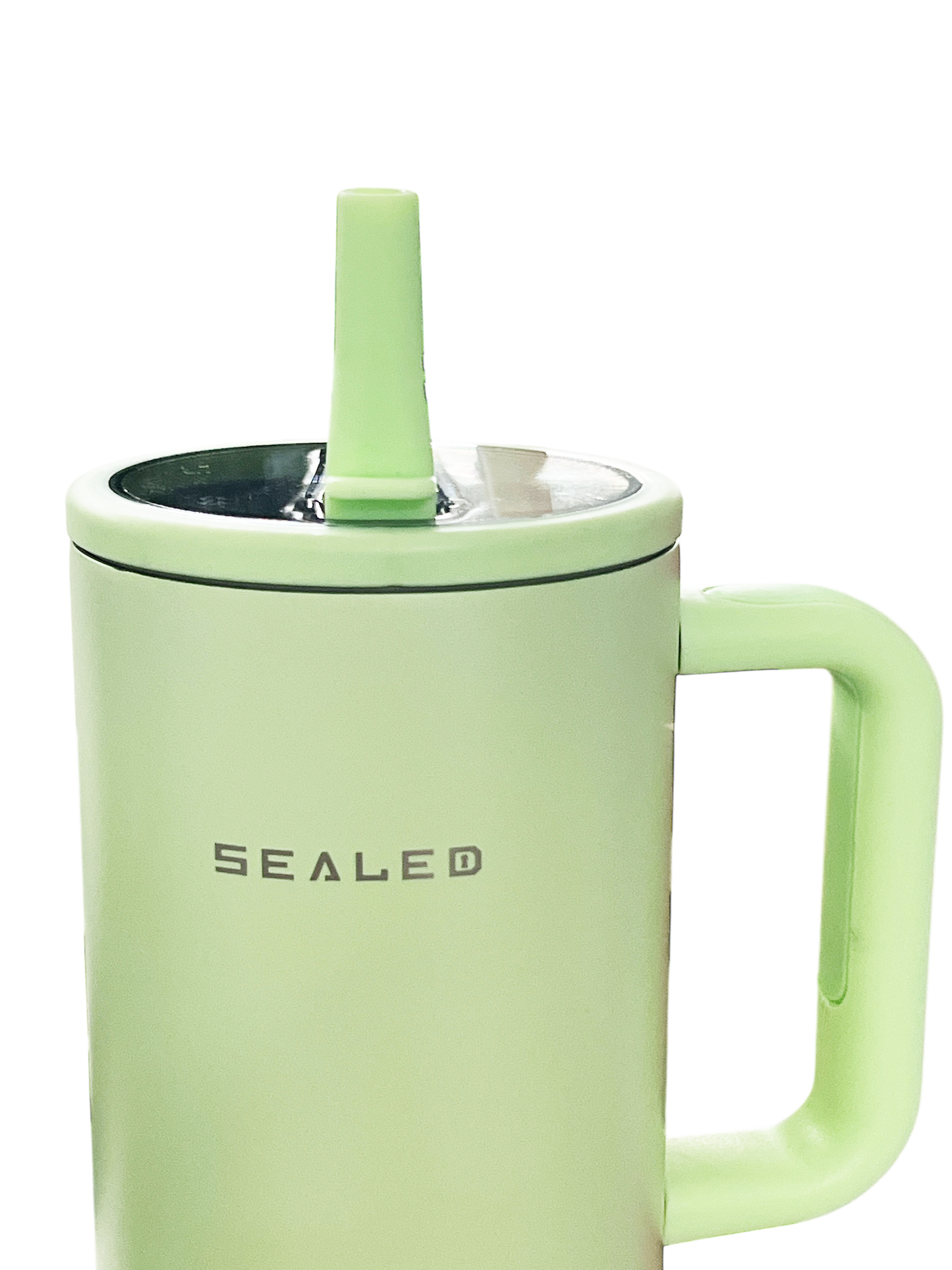 Sealed Tumbler -Flip Straw 1200 ML 40 OZ Green كوب سيلد 1200 مل مع سترو ثابت فستقي
