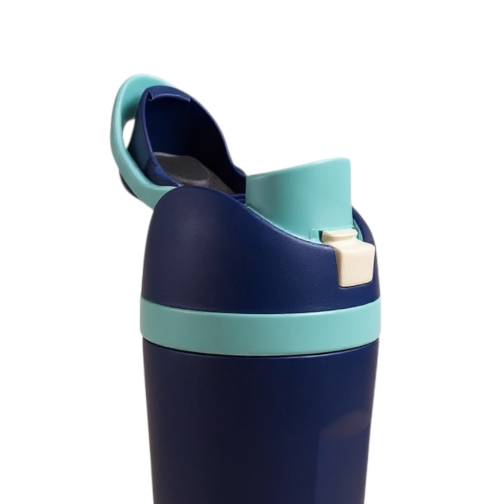 Sealed Cover Top Bottle 600 ML Blue مطرة سيلد بغطاء ازرق