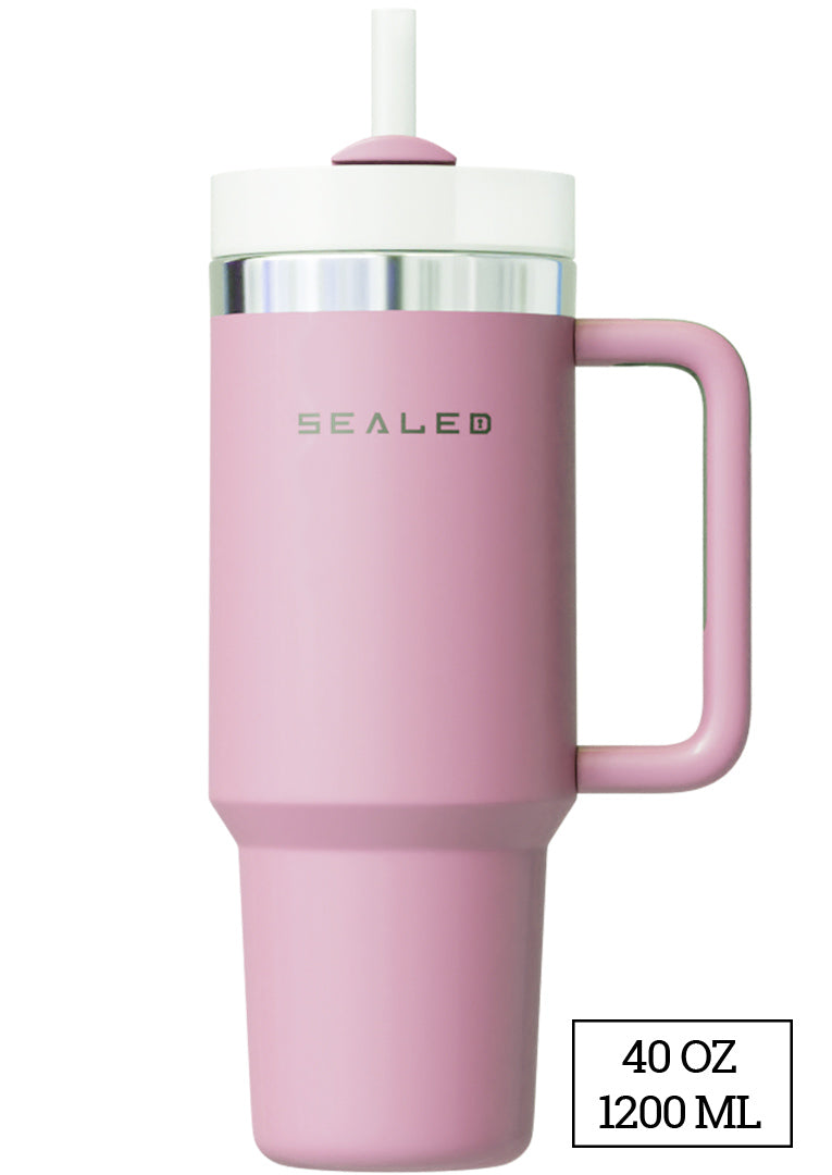 Sealed Tumbler 1200 ML 40 OZ L.pink كوب سيلد 1200 مل زهري فاتح