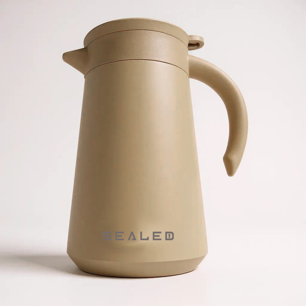 Sealed Thermos Beige 800 ML ثيرموس سيلد بيج