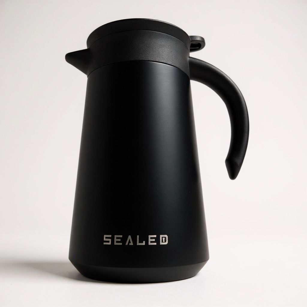 Sealed Thermos Black 800 ML ثيرموس سيلد اسود