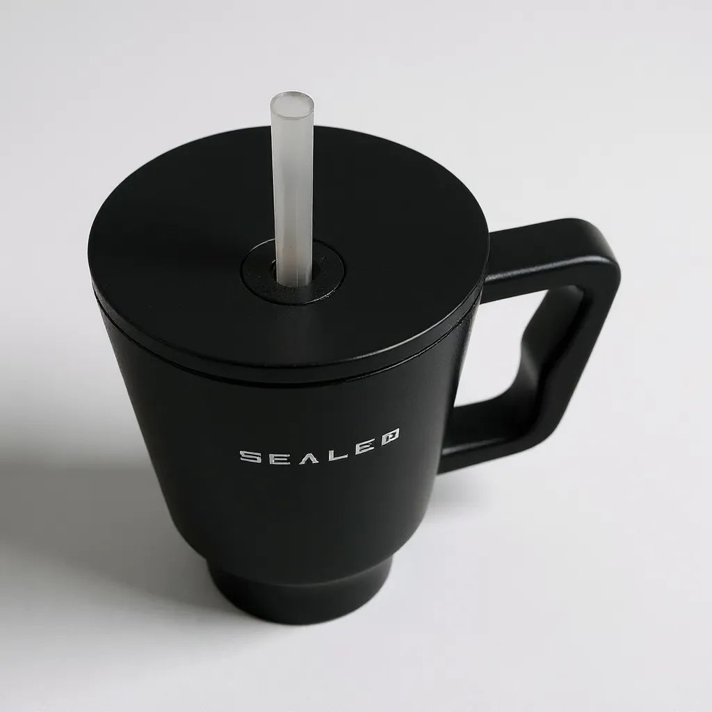 Sealed Modern Tumbler Black 1200 ML 40 OZ  كوب سيلد العصري اسود