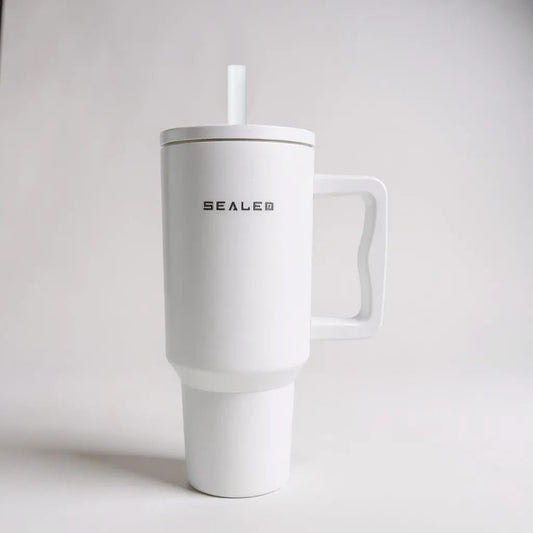 Sealed Modern Tumbler 1200 ML 40 OZ  كوب سيلد العصري ابيض