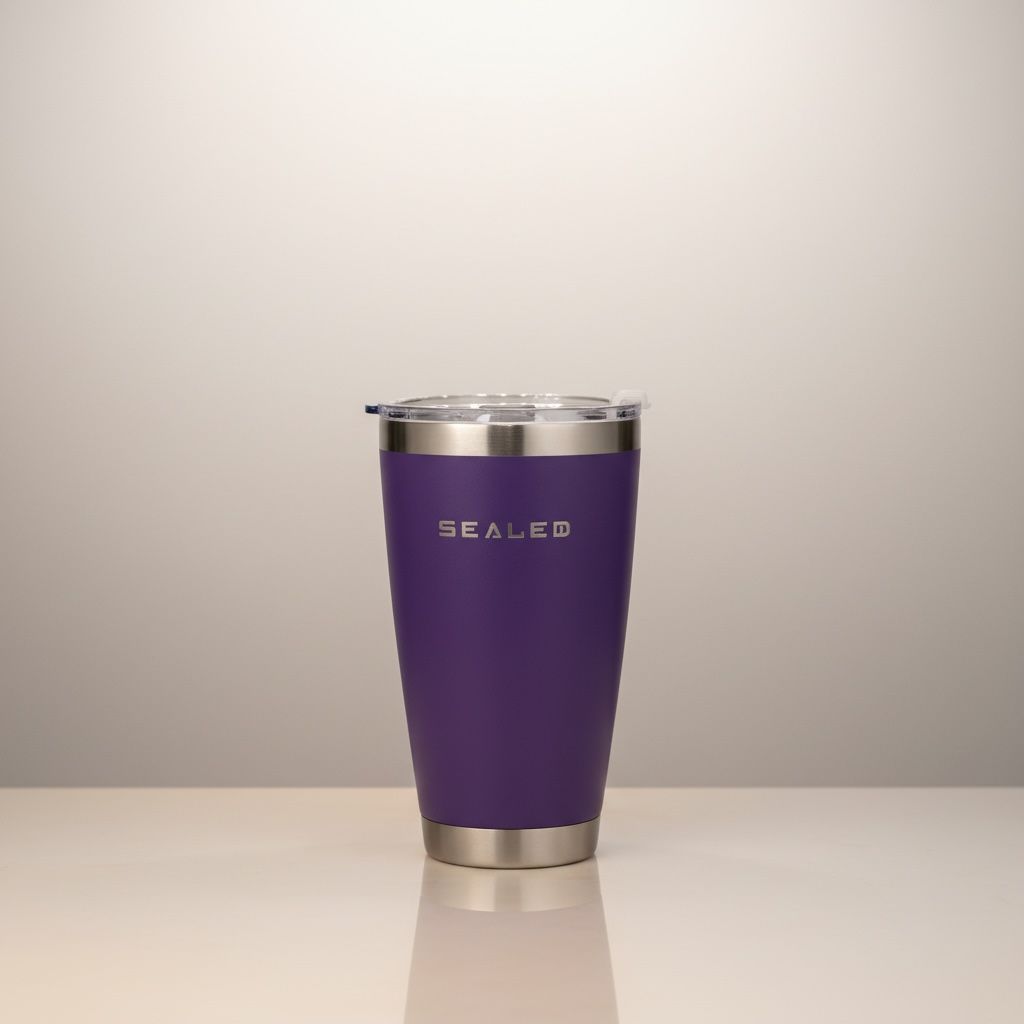 Sealed Coffee Cup 600 ML 20 OZ كوب سيلد للسخن نهدي 600 مل