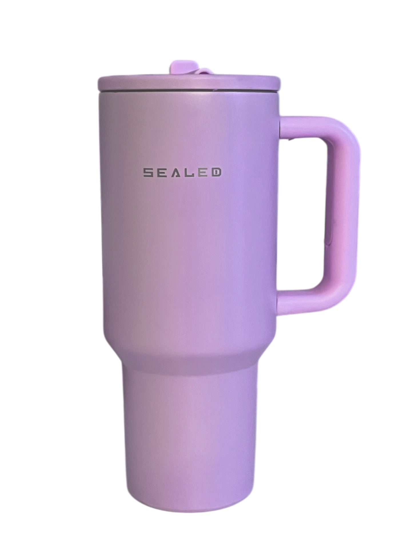 Sealed Tumbler -Flip Straw 1200 ML 40 OZ Purple كوب سيلد 1200 مل مع سترو ثابت نهدي